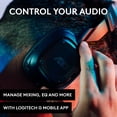 thumbnail image 6 of Logitech Astro A30 Lightspeed Wireless Gaming Headset - Dolby Atmos, 27hr Battery (PS5/Xbox/PC) - Blue, 6 of 8