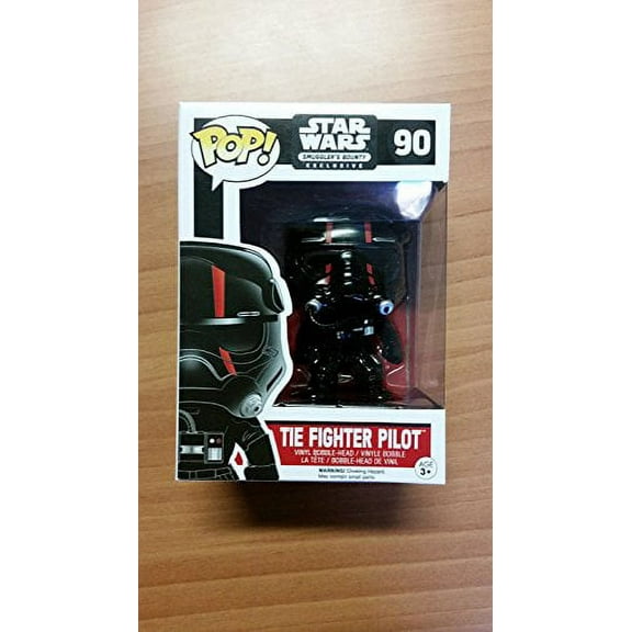 Star Wars Tie Fighter Pilot Red Stripe POP! Figure Smugglers Bounty Exclusive 90 by Unknown