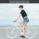thumbnail image 5 of Gorra deportiva unisex transpirable para ciclismo al aire libre, rayas blancas y negras, 5 of 8