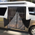 thumbnail image 1 of RV Door Curtain, Magnetic Closure Double Layer Mesh Curtain for RV Camping Car Convenient Storage, 1 of 7