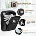 thumbnail image 2 of Key Safe Titan, Recodeable Lock Box, Shutter Door Waterproof Heavy Duty Wall Mounted Storage For Multiple Keys At Home, Factory, Garage, Ensuring Large Capacity Lockbox And High Security, 2 of 5