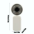 thumbnail image 3 of Ventilador portátil ajustable, pequeño ventilador USB para oficina y exteriores, para viajes., 3 of 5