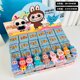 thumbnail image 4 of 24 Uds nuevo producto Labubu llavero caja ciega muñeca de Pvc figura de acción colgante lindo estilo Q ornamento Labubu caja misteriosa juguetes para niños, 4 of 5
