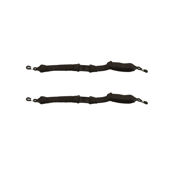 CCOCC 2 Pcs Glasses Strap,Adjustable and Detachable Dual-Strap Eyeglasses Strap,Non-Slip for Secure Eyewear Glasses Holder,Brown