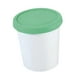 thumbnail image 1 of Contenedores de almacenamiento de alimentos para el congelador, vasos de pinta para helado, recipientes para yogur, preparación de comidas verde, 1 of 9