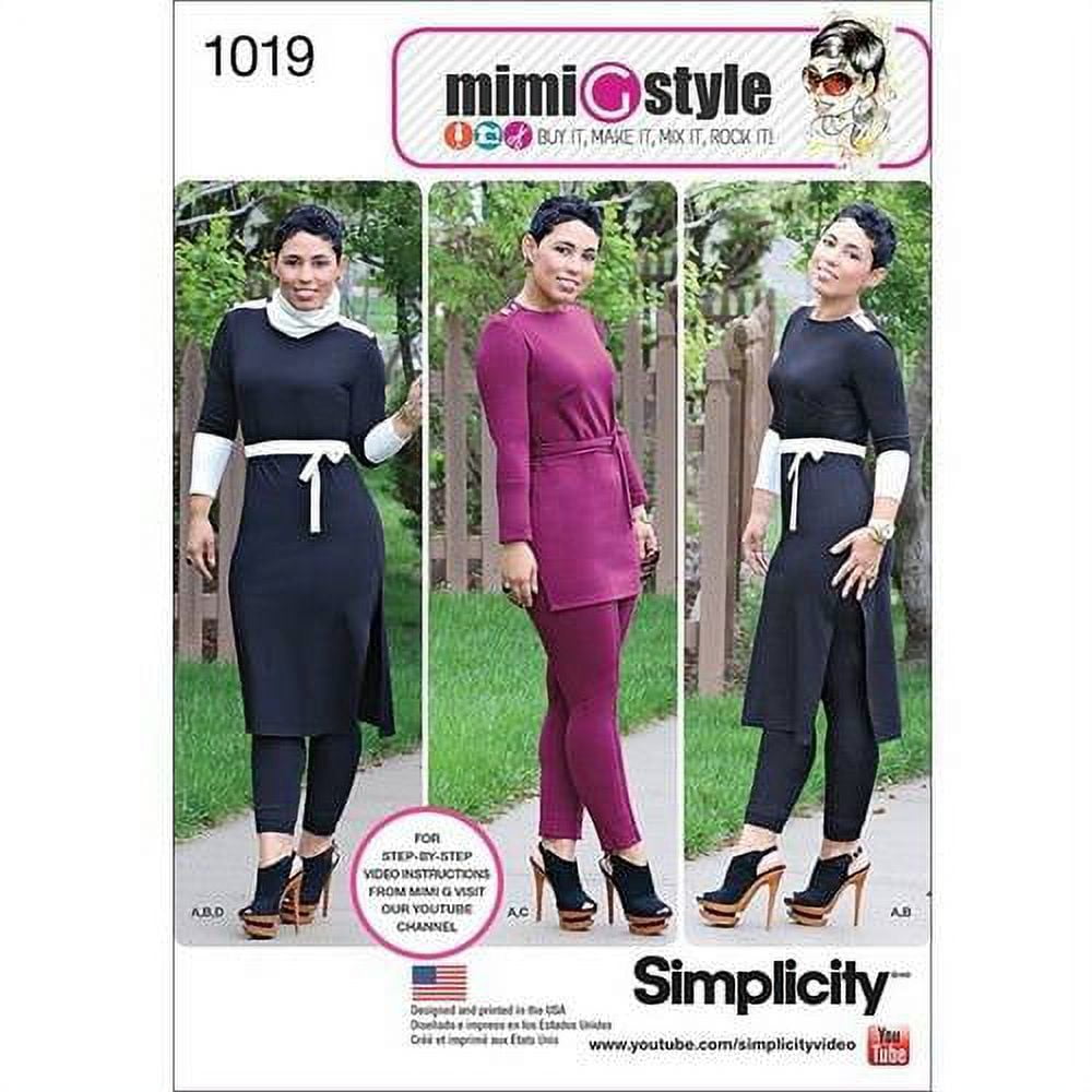 タイムセール♡ OMMO IRREGULAR PATTERN SK Simplicity Misses' Size 6-14 Mimi G Style Long or Short