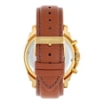 thumbnail image 2 of Morphic M73 Series Chronograph Leather-Band Watch - Gold/Blue, 2 of 3