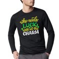thumbnail image 1 of Men Love St. Patrick's Day Long Sleeve Shirt, 1 of 2