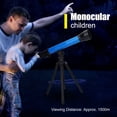 thumbnail image 1 of Telescope, Adjustable Portable Monocular Space Astronomical Telescope With Tripod, Children Kids Educational Gift Toy, 1 of 8