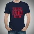 thumbnail image 3 of UGP Campus Apparel Straight Outta Boston T-Shirt - 3X-Large - Navy, 3 of 6