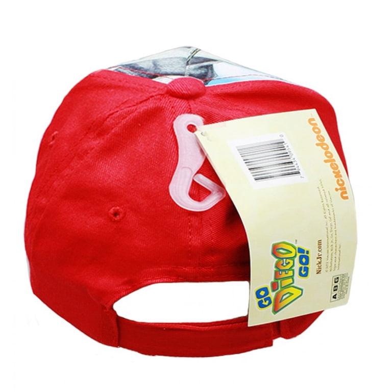 Go Diego Go! Red Kids Baseball Cap - Adjustable Strap For Children