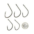 thumbnail image 2 of Rite Angler Inline Circle Hook Saltwater Freshwater Offshore Inshore Fishing Live Bait #1, 2, 1/0, 2/0, 3/0, 4/0, 5/0 Hook Sizes (100 Pack), 2 of 2