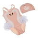 thumbnail image 5 of Precioso traje de baño bikini para niña con sombrero, ropa de playa de 2 a 10 años 3XL, 5 of 9