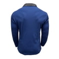 thumbnail image 6 of BXINGOHAI Golf Shirts for Men Long Sleeve Lightweight Casual Collared Shirts with Button Today Sales Blue,S, 6 of 6