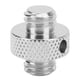 thumbnail image 3 of Adaptador De Tornillo Macho De 3/8 Pulgadas Buena Mano De Obra Tornillo De Montaje De Cámara Resistencia A La Oxidación Alta Resistencia Niquelado Blanco Rosca Transparente Para ANGGREK Otros, 3 of 8