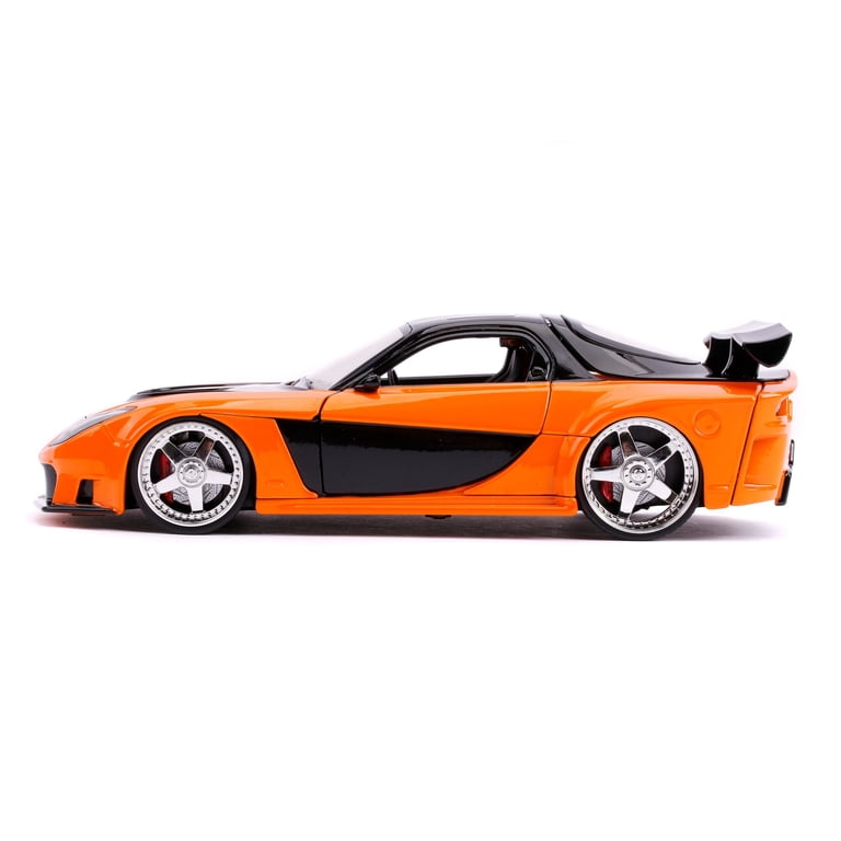 Han's Mazda RX-7 RHD (Right Hand Drive) Orange and Black 
