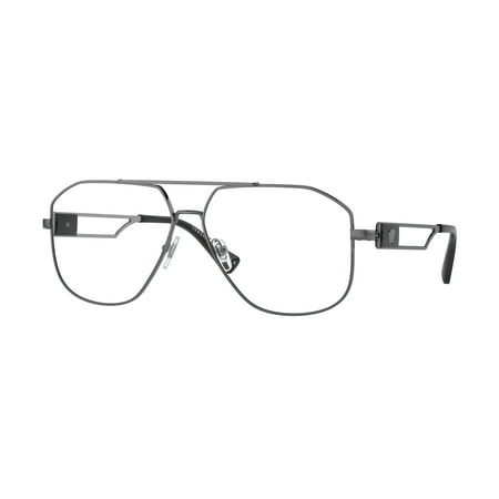 Versace Demo Aviator Men's Eyeglasses VE1287 1001 57