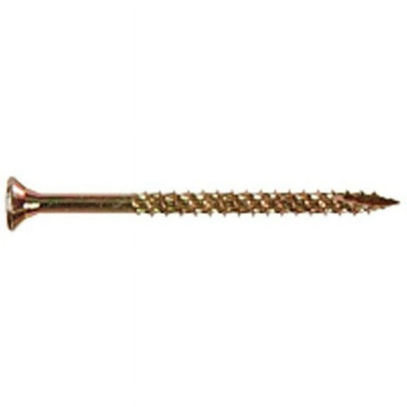 Hillman Fasteners 48592 5 lbs. 9 x 3 in. Zinc & Yellow Dichromate Star Drive All Purpose Wood Screws
