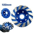thumbnail image 3 of 4in Diamond Segment Grinding Wheel Angle Grinder Disc for Granite Stone Marble Masonry Concrete Cut, 3 of 8