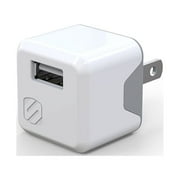 SCOSCHE USBH121MWT SuperCube 12W Single USB Port Wall Charger for ALL USB Devices - White