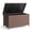 Brown, variant on Dovov 158 Gallon Deck Box, Large Wicker Outdoor Storage Box PE Rattan Storage Bin Waterproof with with Flip Lid for Backyard Patio Furniture Cushions, Gardening Tools, Pool Supplies, Brown