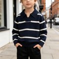 thumbnail image 2 of Mnyotv Knit Sweater for Toddler Boys Long Sleeve Pullover Sweaters Shirts Boy Fall Winter Clothes Tops Size 2-3 Years, 2 of 6