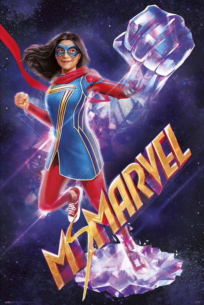 Ms. Marvel - TV Show Poster (Kamal Kahn - Ice Fist) (Poster & Poster ...