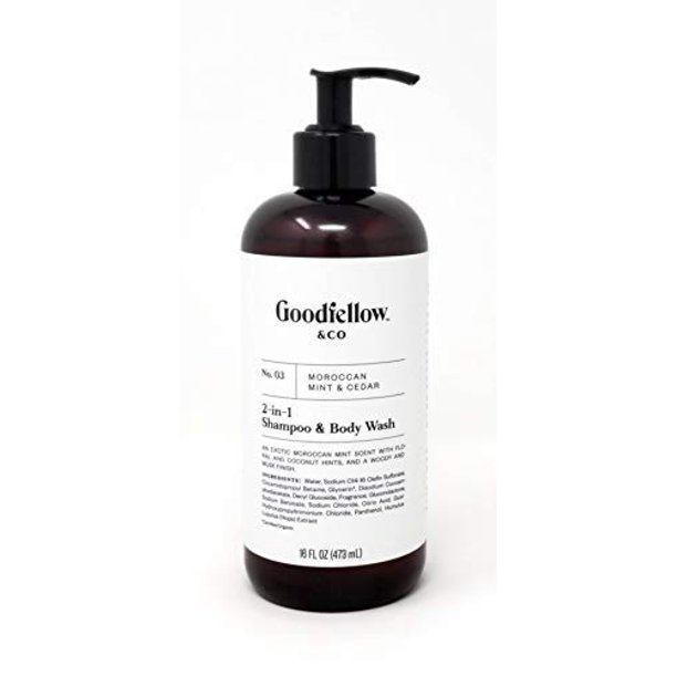 Goodfellow & Co No. 03 Moroccan Mint & Cedar 2in1 Shampoo & Body
