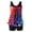 Multicolor R, variant on Stamzod Women's Swimwear 2 Piece Athletic Tankini Swimsuits with Shorts Swim Tank Tops Tummy Control Bathing Suits Multicolor R L