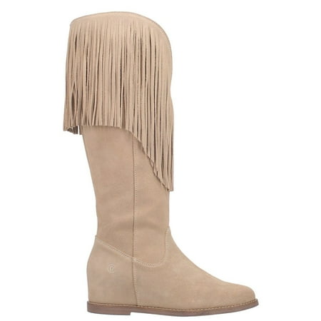 

Dingo Womens Hassie Pull On Boots Knee High High Heel 3 & Up