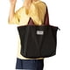 thumbnail image 2 of Bolsa de la compra resistente al agua, ideal para primavera, vacaciones y verano. Negro, 2 of 10