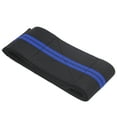 thumbnail image 2 of Sports Elbow Brace Protection Bandage Elastic Elbow Wrap Adjustable Compression SleeveBlack and Blue Stripes, 2 of 9
