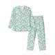 thumbnail image 1 of Balery Daisy Floral A Pijama para Hombre de Dos Piezas con Manga Larga, Conjunto de Dormir y Descanso Suave con Bolsillos-Large, 1 of 7