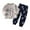 d-Black2245, variant on FAOWME Children Outfit Sets Cotton Fall Outfits Boys Long Sleeve Tops With Pants Home Kids Cotton Children Wear Clothes Sets Stylish O-Neck Dailywear