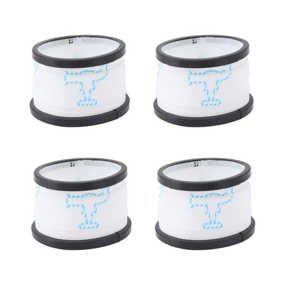 4 piezas de filtro de repuesto para aspiradora Accesorios para aspiradora Filtros para INSE S600 S6P S6 Piezas de aspiradora Blanco