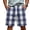 Dark Blue, variant on Men's Soft Daily Wear Shorts Elastic Mid Waist Summer Fall Outfits Jogging Athletic Shorts Work Out Trunks With Pockets Navy 2XL
