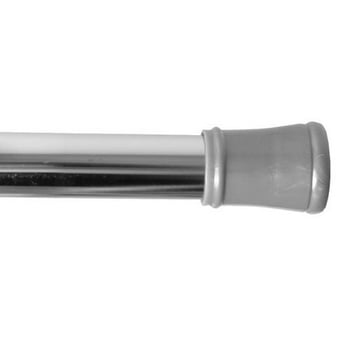 Mainstays Easy Up Adjustable Tension Shower Curtain Rod, No Tools Needed