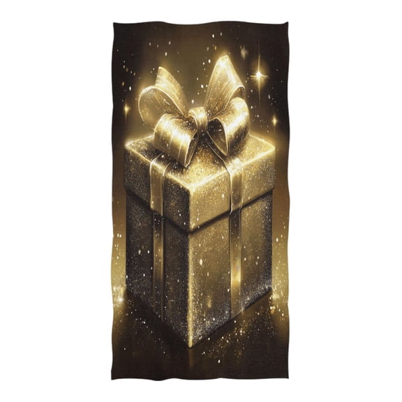 Oversized Beach Towel Extra Large Absorbent Microfiber Bath Towels Soft Quick Drying Golden Gift Box 74"x37"