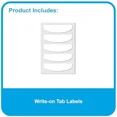 thumbnail image 5 of Mini Poly Binder Organizer Kit Assorted Colors Planner And Filler Paper 5X8, 5 of 5