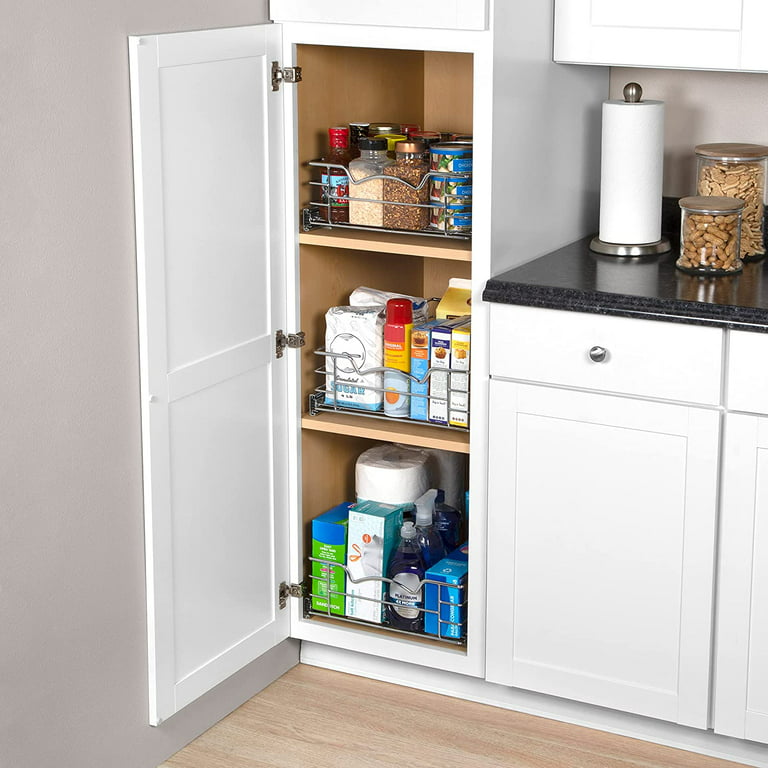 Heavy Duty Pantry Pull Out Cabinet Organizer Basket ?5 Year