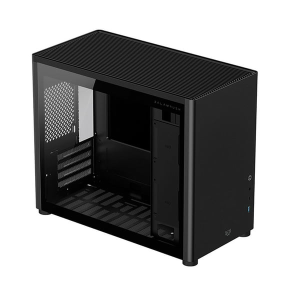Gabinete Gamer BALAM RUSH ERIS JET GI985 M-ATX Mini Torre Cristal Templado USB-C Negro BR-934947