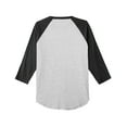 thumbnail image 4 of Men's Basic Raglan 3/4 Sleeve Tee Shirts Baseball Solid Athletic Crew Neck, 4 of 5