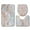 B, variant on UNLLLL 3pcs Non-Slip Bath Mat Bathroom Kitchen Carpet Doormats Decor, for Indoor and Outdoor