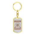 thumbnail image 4 of Save More Than Homes Stainless Steel or 18k Gold Premium Swivel Dog Tag Keychain, 4 of 8