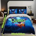 thumbnail image 1 of 3-Piece Butterfly Print Bedding Set - Soft & Comfortable Duvet Cover for Bedroom & Guest Room, 1 of 4