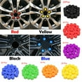 thumbnail image 2 of KERISTE 20pcs Silicone 21mm Car Wheel Nut Lug Dust Cover Cap Protector Hub Screw Rim Black, 2 of 4