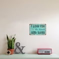 thumbnail image 5 of i Love You To The Beach And Back Tin Sign Funny Quote Metal Signs Retro Plaque Vintage Wall Decor For Home Beach House Cafe Bar 8x12 Inch, 5 of 6