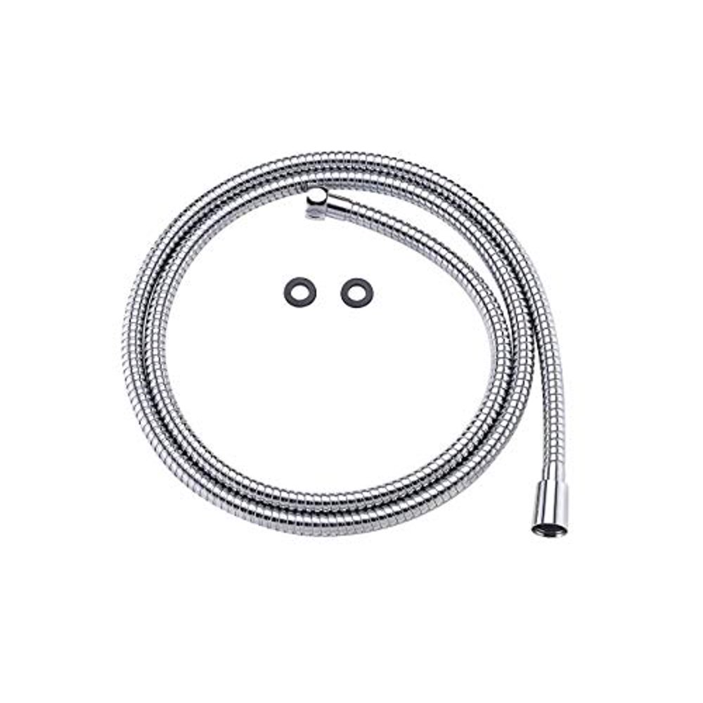 All Metal Shower Hose For Hand Held Shower Heads, Chrome Extra Long