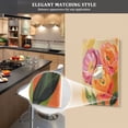 thumbnail image 5 of Yayeee Toggle Light Switch Wall Plate 1-Gang 4.5"x2.7" Home Decorative Outlet Cover, Pink Abstract Floral, 5 of 7