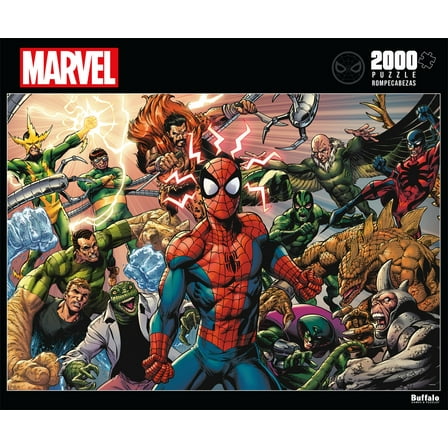 Buffalo Games 2000-Piece Marvel Sinister War Interlocking Jigsaw Puzzle